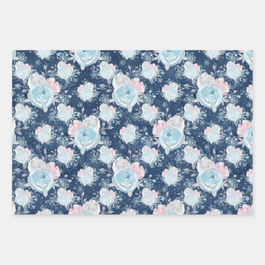 Winterreisetyp Geschenkpapier Set (Vorderseite 3)