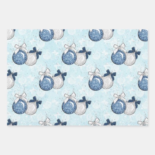 Winterreisetyp Geschenkpapier Set (Vorderseite 2)