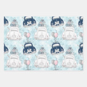 Winterreisetyp Geschenkpapier Set (Vorderseite)