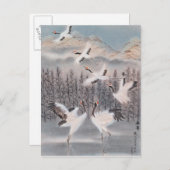 Winterrhythmus Postkarte (Vorne/Hinten)