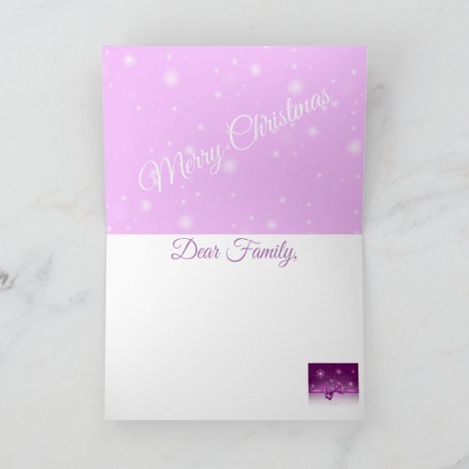 Winterrosa Karte (Innenseite)