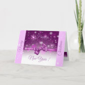 Winterrosa Karte (Vorderseite)