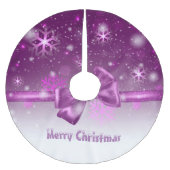 Winterrosa Polyester Weihnachtsbaumdecke (Vorderseite)