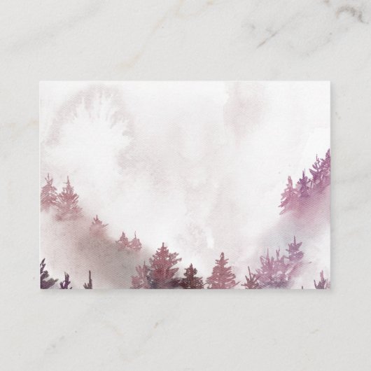 Winterrosa Schneeflocken Buchanfrage Begleitkarte (Rückseite)