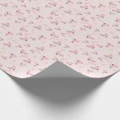 Winterrosa Skate Geschenkpapier (Ecke)
