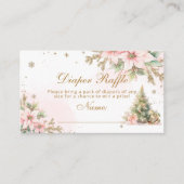 Winterrosa Weihnachtsbaum-Gewinnspiel Begleitkarte (Vorderseite)