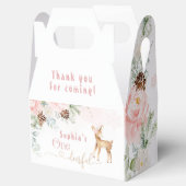 Winterröschenrosa Geburtstagswild Geschenkschachtel (Geöffnet)