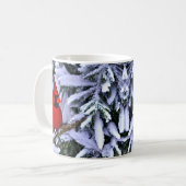 Winterroter Kardinal Kaffeetasse (Vorderseite Links)