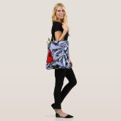 Winterroter Kardinal Tasche (Am Model)