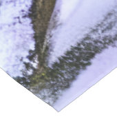 Winterroter Kardinal Tischdecke (Schrägansicht)