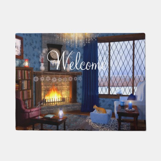 Winterruhe Fußmatte (Vorderseite)