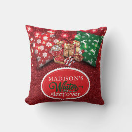 Winterruhe Geburtstag Pajamas Party Kissen