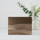 Winterruhe Postkarte (Stehend Vorderseite)