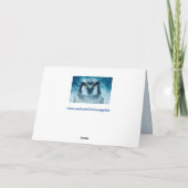 Winterruhekarte Karte (Rückseite)