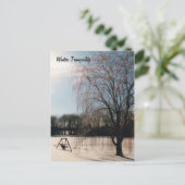 Winterruquenz Postkarte (Stehend Vorderseite)