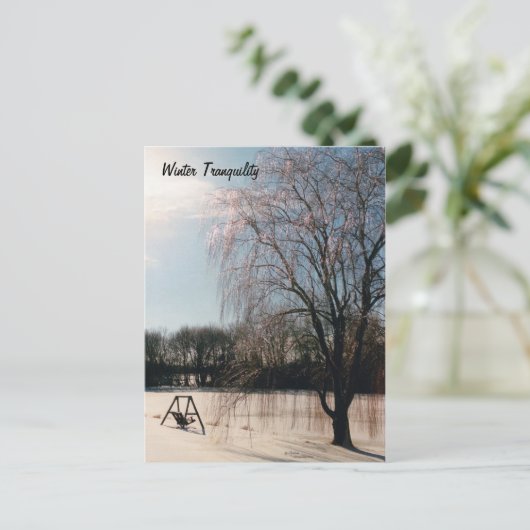 Winterruquenz Postkarte (Stehend Vorderseite)