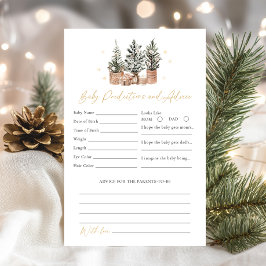 Winterrustikale Kindervoraussagen, Advice Shower G