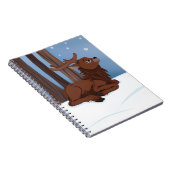 Winterrutscher Notizblock (Rechte Seite)