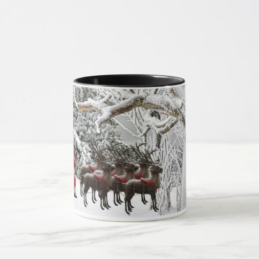 Winterrutscher Tasse (Zentrum)