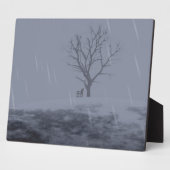 Winter's Chill Foto Plaque Fotoplatte (Seite)