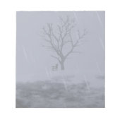 Winter's Chill Notepad Notizblock (Vorderseite)