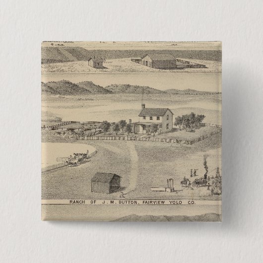 Winters-Dutton-Ranch Button (Vorderseite)