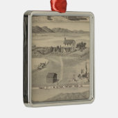 Winters-Dutton-Ranch Ornament Aus Metall (Rechts)