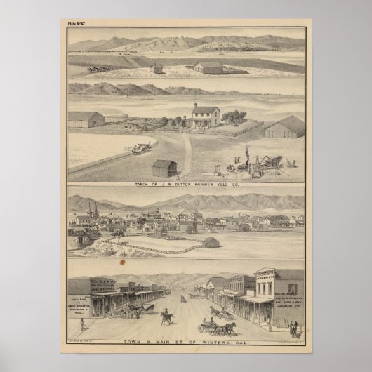 Winters Dutton Ranch Poster (Vorne)