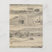 Winters Dutton Ranch Postkarte (Vorderseite)