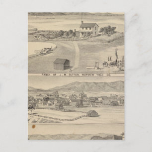 Winters Dutton Ranch Postkarte