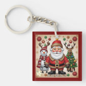 "Winter's Embrace" Schlüsselanhänger (Vorderseite)