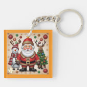 "Winter's Embrace" Schlüsselanhänger (Rückseite)