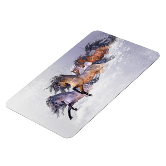 Winter's Flight Premium Flexi Magnet (Linke Seite)