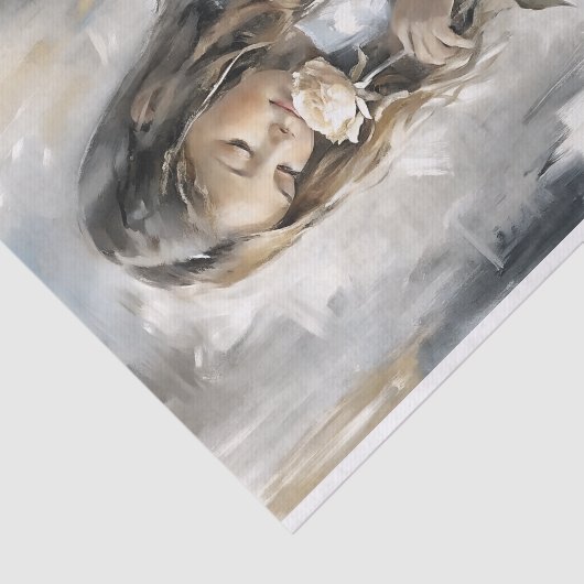 Winter's Grace Decoupage Seidenpapier (Ausschnitt)