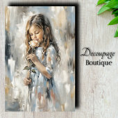 Winter's Grace Decoupage Seidenpapier