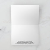 Winter's Grasp soll Beileid ausstrahlen Karte (Innenseite)