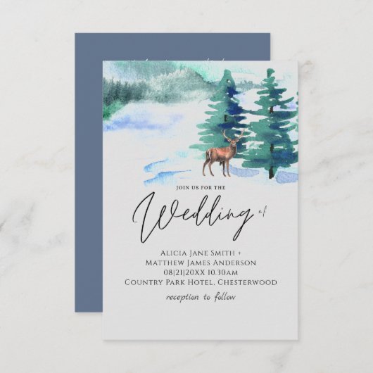 Winters Hochzeit (Vorne/Hinten)