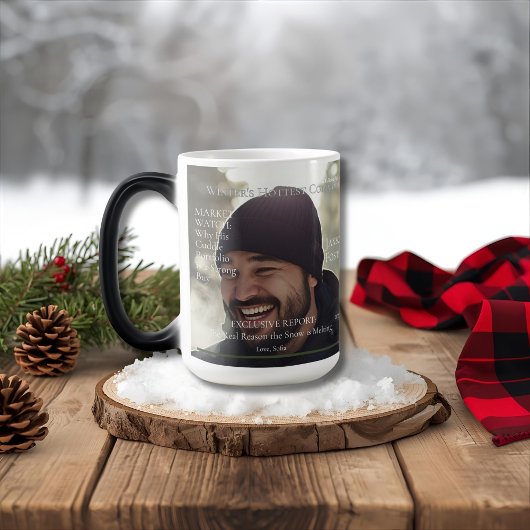 Winter's Hottest Commodity, Flirty gift for him Verwandlungstasse