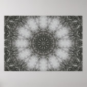 Winters Mandala Poster (Vorne)