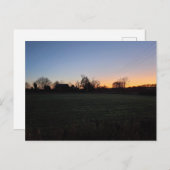 Winters Morning  Postkarte (Vorne/Hinten)