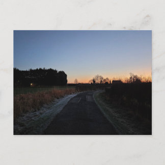 Winters Morning  Postkarte