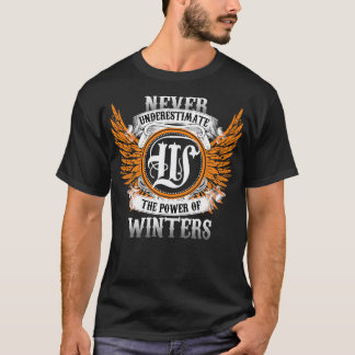 Winters Name Shirt Unterschätzt niemals den Power