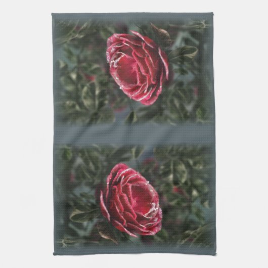 Winter's Parting Geschenk Küchentuch (Vertikal)