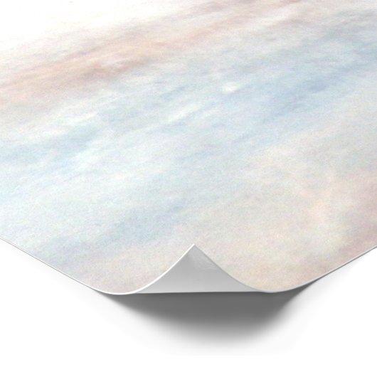 Winters Serenity Kardinal Poster (Ecke)