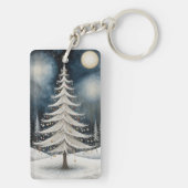 Winter's Starry Eve Schlüsselanhänger (Rückseite)