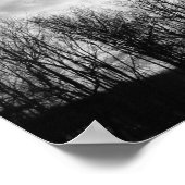 Winters Sundown Poster (Ecke)