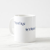 Winters Vibes Kaffeetasse (Vorderseite Links)