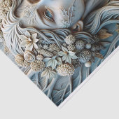 Winter's Whisper Ethereal Goddess Decoupage Seidenpapier (Ausschnitt)