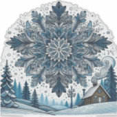 Wintersaison Aufkleber (Vorderseite)