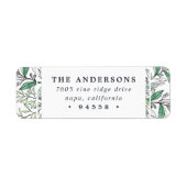 Wintersaison | Ferien-Rücksendeadresse (Vorne)